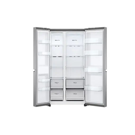Refrigerator LG GR-B267SLWL - Side By Side, 647 Liters, Platinum Silver, 5 image