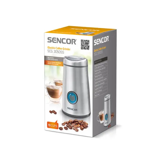 Coffee grinder Sencor SCG 3050SS, 2 image