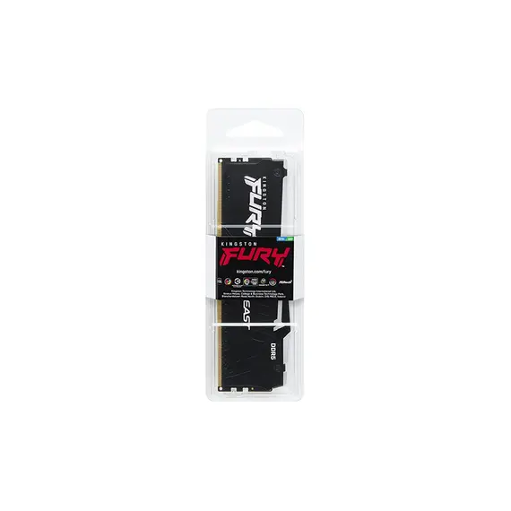 ოპერატიული მეხსიერება Kingston Fury Beast RGB 16GB DDR5 5200MT/s CL40 DIMM Desktop Memory (KF552C40BBA-16) , 4 image - Primestore.ge