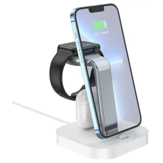 პორტატული დამტენი Hoco Graceful 3-in-1 charger CW43 , 2 image - Primestore.ge