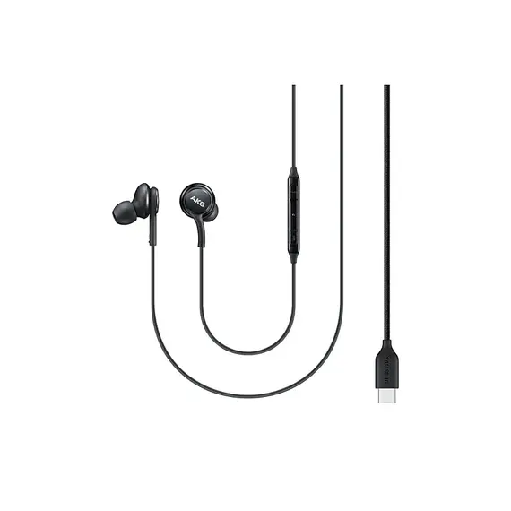 ყურსასმენი Samsung AKG IC100 USB Type-C Earphones Black (EO-IC100BBEGRU)  - Primestore.ge