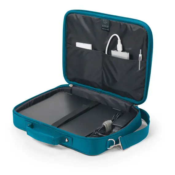 ნოუთბუქის ჩანთა DICOTA Clamshell Case Eco Multi BASE 14-15.6 Blue , 3 image - Primestore.ge