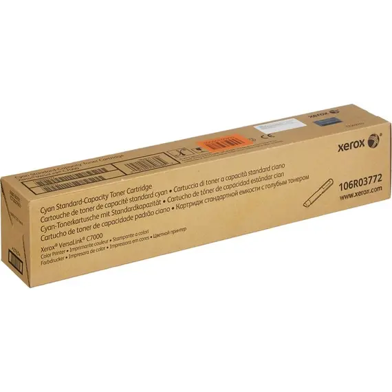 Cartridge Xerox Toner Cartridge 106R03772 Cyan For VersaLink C7000, 2 image