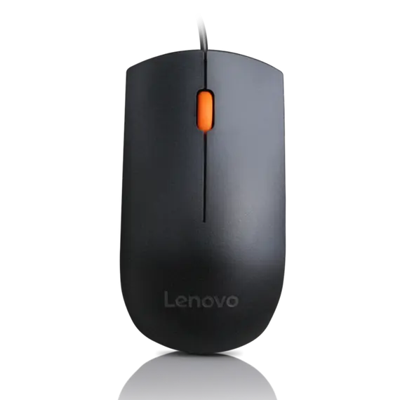 მაუსი Lenovo 300 Wired  Black  - Primestore.ge