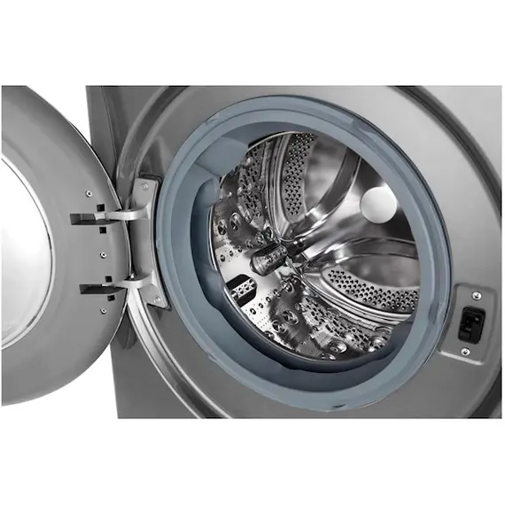 სარეცხი მანქანა LG F4V5VG2S - 9/6 KG, 1400 RPM, Silver , 6 image - Primestore.ge