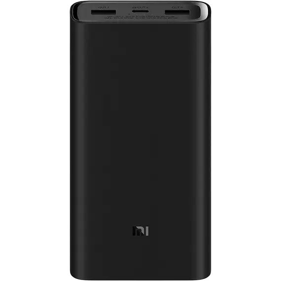 პორტატული დამტენი Xiaomi Mi 3 Pro 50W 20000mAh PD Power - Black  - Primestore.ge