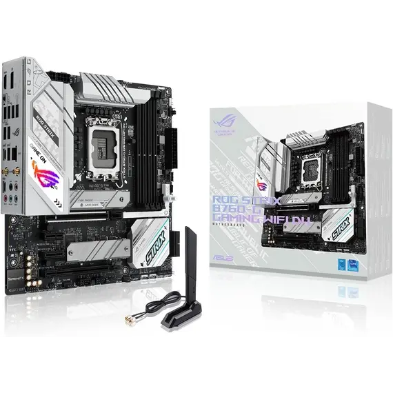 დედა დაფა Asus Rog Strix B760-G Gaming WIFI D4 (90MB1DE0-M0EAY0)  - Primestore.ge