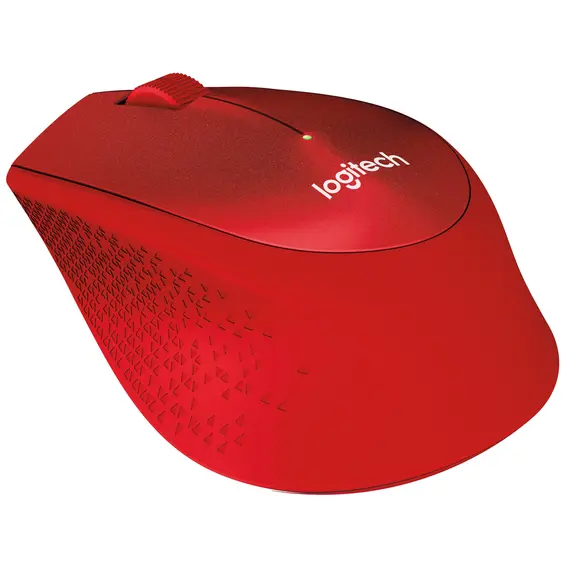მაუსი LOGITECH Wireless Mouse M330 SILENT PLUS - EMEA - RED , 2 image - Primestore.ge