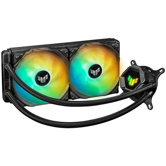 ქულერი ASUS TUF GAMING LC 240 ARGB Intel: LGA 115x, LGA 1700, 1200;AMD: AM4, AM4, ARGB  - Primestore.ge