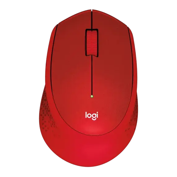 მაუსი LOGITECH Wireless Mouse M330 SILENT PLUS - EMEA - RED  - Primestore.ge