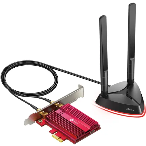 Wi-Fi ადაპტერი TP-Link Archer AX3000E Wi-Fi 6 Bluetooth 5.2 PCIe Adapter , 2 image - Primestore.ge
