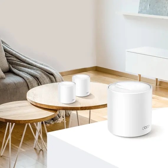 Wi-Fi როუტერი TP-Link Deco X60 (3-pack) AX3000 Whole Home Mesh Wi-Fi 6 System , 5 image - Primestore.ge