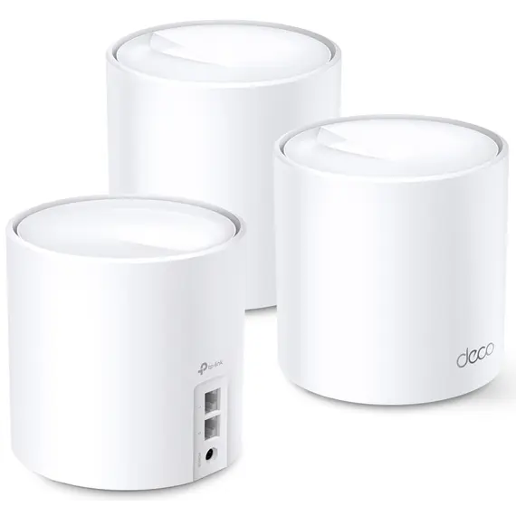 Wi-Fi როუტერი TP-Link Deco X20 (3-pack) AX1800 Whole Home Mesh Wi-Fi System , 2 image - Primestore.ge