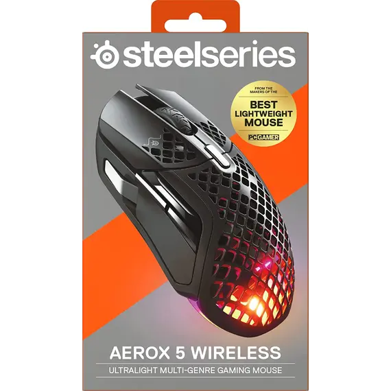 მაუსი SteelSeries Heasdset Aerox 5 Wireless , 2 image - Primestore.ge