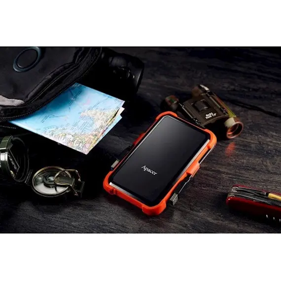 გარე მყარი დისკი Apacer USB 3.1 Portable Hard Drive 2TB AC630 Orange Color box , 3 image - Primestore.ge