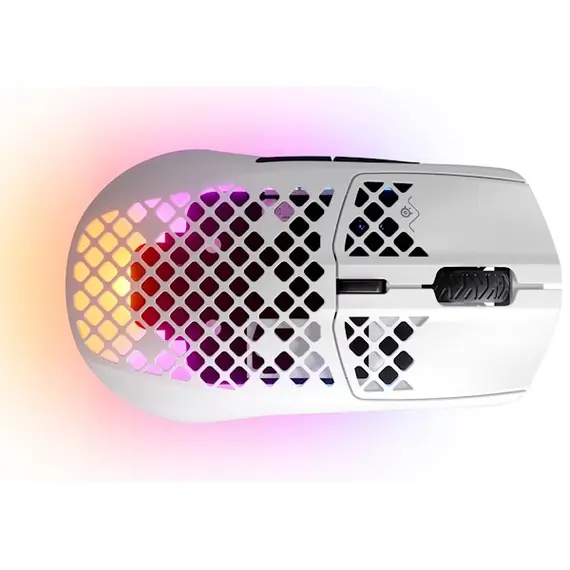მაუსი SteelSeries Aerox 3 WL (2022) Snow White , 2 image - Primestore.ge