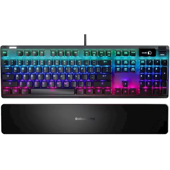 კლავიატურა SteelSeries 64642_SS Apex 7, Wired, RGB, USB, Gaming Keyboard, Black  - Primestore.ge