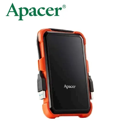 გარე მყარი დისკი Apacer USB 3.1 Portable Hard Drive 2TB AC630 Orange Color box , 2 image - Primestore.ge