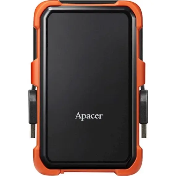 გარე მყარი დისკი Apacer USB 3.1 Portable Hard Drive 2TB AC630 Orange Color box  - Primestore.ge
