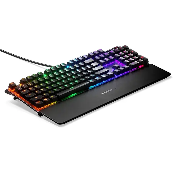კლავიატურა SteelSeries Keyboard Apex 7 RGB 106key Brown Switch USB EN Black , 2 image - Primestore.ge