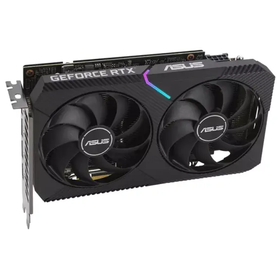 Video board ASUS DUAL-RTX3060-O8G//RTX3060,HDMI*1,DP*3,8G,D6, 7 image