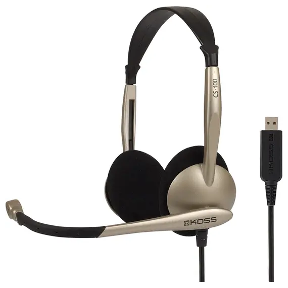 ყურსასმენი Koss Headset CS100 2*3.5mm - Primestore.ge