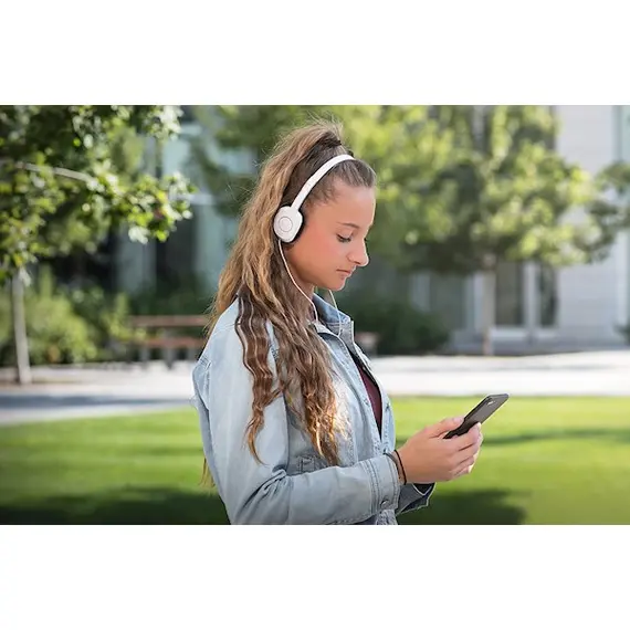 ყურსასმენი Koss Headphones KPH8w On-Ear White - Primestore.ge