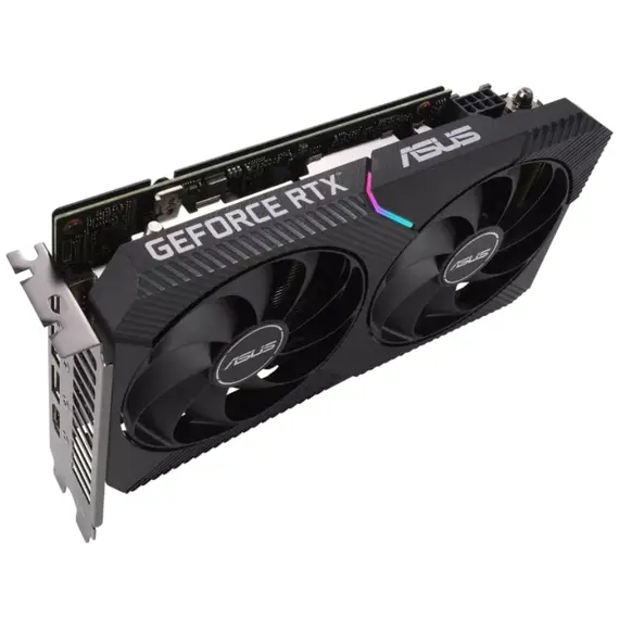 Video board ASUS DUAL-RTX3060-O8G//RTX3060,HDMI*1,DP*3,8G,D6, 8 image