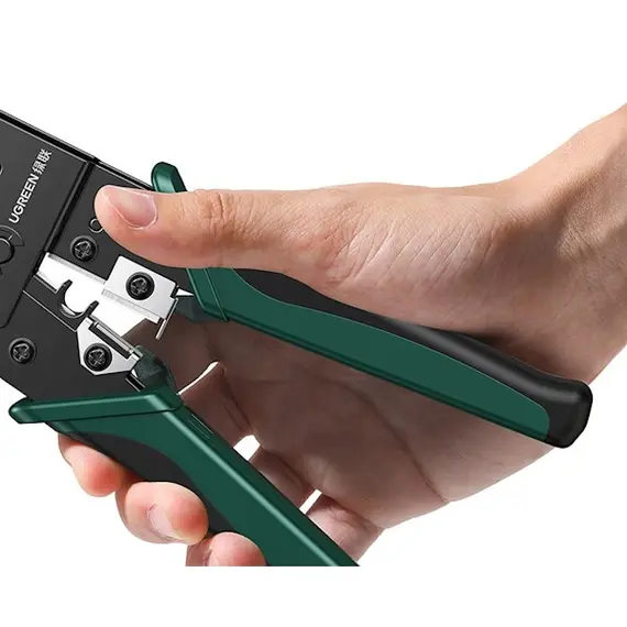 ჯეკონატორი UGREEN NW136 (70683) Crimping Tool, Black/Green , 3 image - Primestore.ge