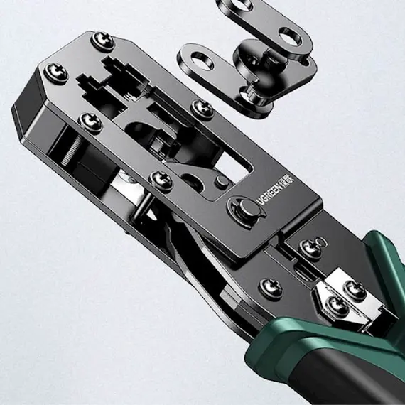 ჯეკონატორი UGREEN NW136 (70683) Crimping Tool, Black/Green , 2 image - Primestore.ge
