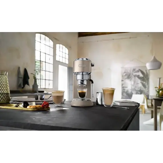 ყავის აპარატი  Delonghi  DL EC885.BG BEIGE , 6 image - Primestore.ge