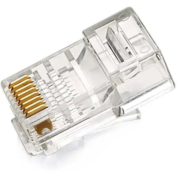 ქსელის კაბელის კონექტორი UGREEN NW110 (20329) RJ45 Network Connector for UTP Cat 5, Cat 5e 10pcs , 2 image - Primestore.ge
