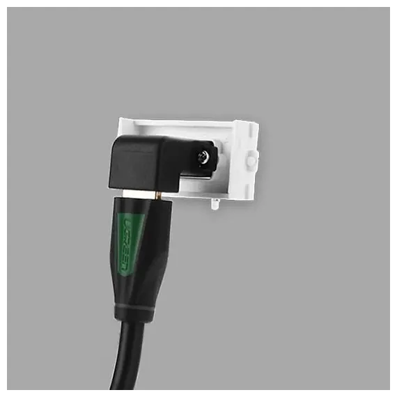 HDMI როზეტი UGREEN MM113 (20318) adapter connector HDMI Socket Panel (White) , 3 image - Primestore.ge