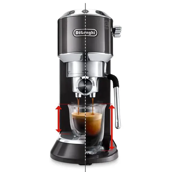 ყავის აპარატი Delonghi  DL EC885.GY GREY , 4 image - Primestore.ge