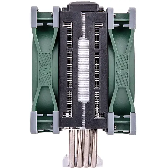 Cooler Thermaltake TOUGHAIR 510 Racing Green CPU Cooler (CL-P075-AL12RG-A), 3 image