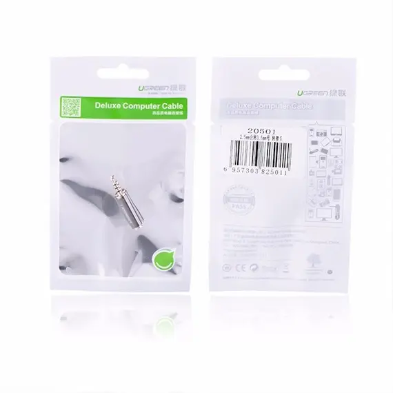 ადაპტერი UGREEN 20501 2.5mm Male to 3.5mm Female Adapter AUX , 3 image - Primestore.ge