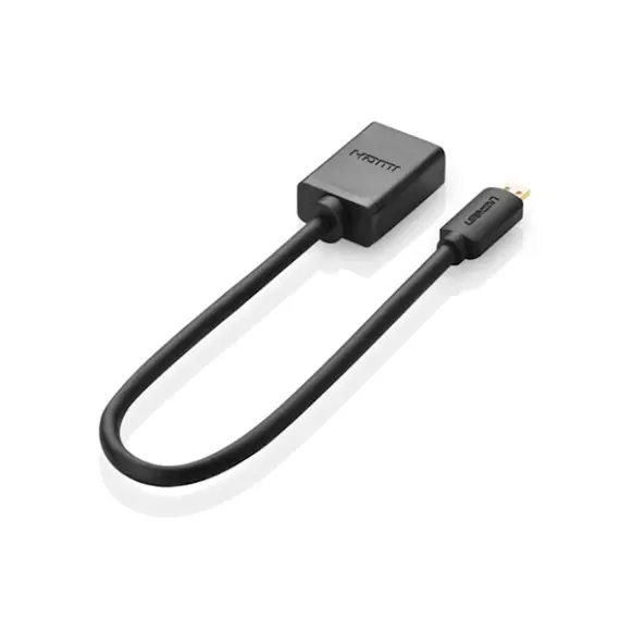 HDMI ადაპტერი UGREEN 20134 Micro HDM Imale to HDMI female adapter cable - Primestore.ge