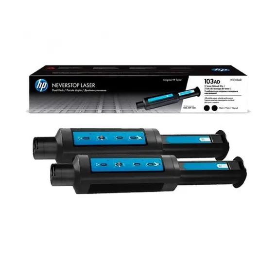 კარტრიჯი HP 103AD Neverstop Toner Reload Kit 2-Pack , 2 image - Primestore.ge