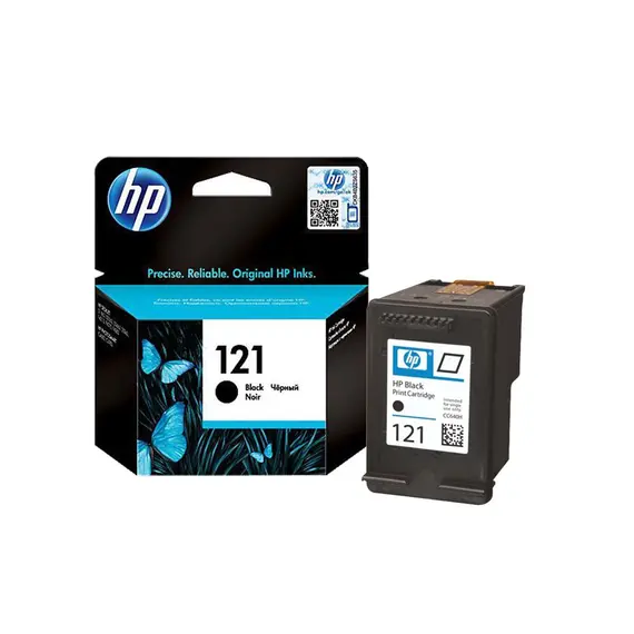 კარტრიჯი HP 121 Black Original Ink Cartridge , 2 image - Primestore.ge