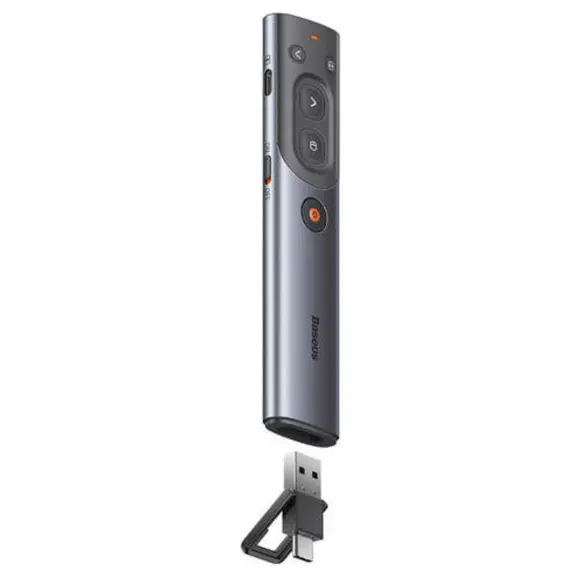 პრეზენტერი Baseus Orange Dot All Wireless Presenter WKCD020013 , 4 image - Primestore.ge