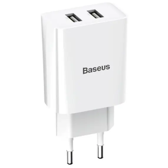 Adapter Baseus Speed Mini Dual U Charger 10.5W EU CCFS-R02