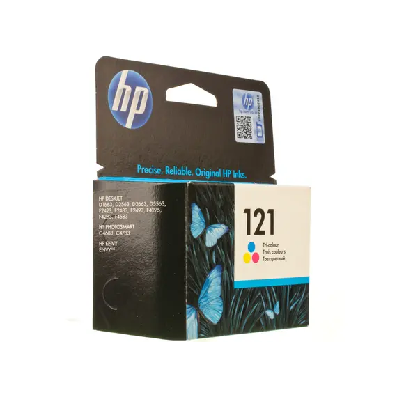 კარტრიჯი HP 121 Tri-color Original Ink Cartridge , 2 image - Primestore.ge