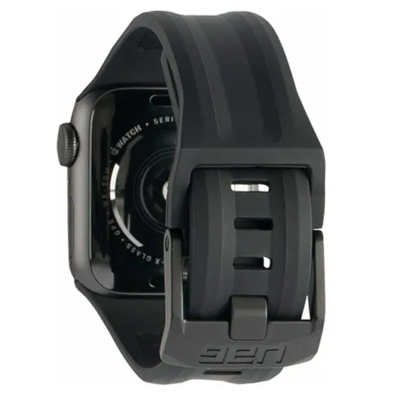 სმარტ საათის სამაჯური UAG Watch 41/40/38 Scout Strap- Black Silicone , 2 image - Primestore.ge