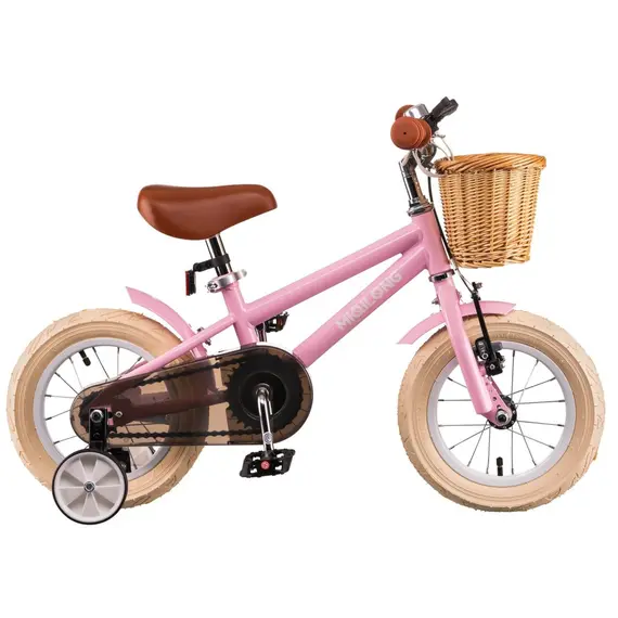 ველოსიპედი Miqilong Bicycle RM 12" Pink , 2 image - Primestore.ge