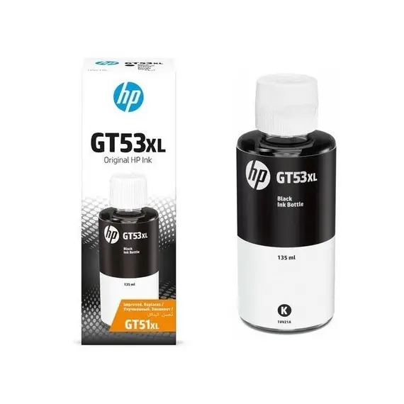 კარტრიჯი HP GT53XL 135ml Black Original Ink Bottle  - Primestore.ge