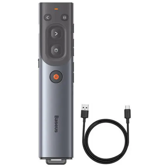 პრეზენტერი Baseus Orange Dot All Wireless Presenter WKCD020013 , 2 image - Primestore.ge