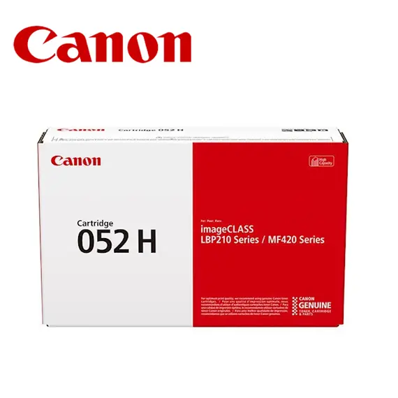 კარტრიჯი Canon 052H High Capacity Black Toner Cartridge  - Primestore.ge