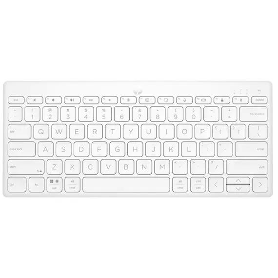 კლავიატურა HP 692T0AA 350, Wireless, Bluetooth, Keyboard, White  - Primestore.ge