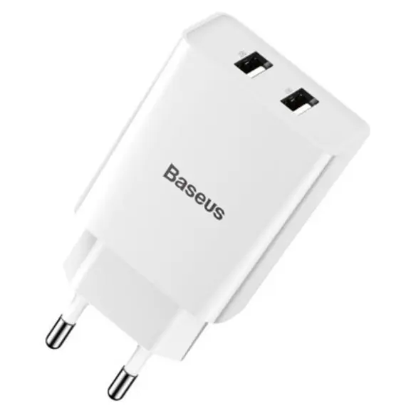 Adapter Baseus Speed Mini Dual U Charger 10.5W EU CCFS-R02, 2 image
