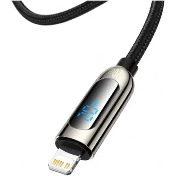 კაბელი Baseus Display Fast Charging Data Cable Type-C to Lightning 20W 2m CATLSK-A01 , 3 image - Primestore.ge